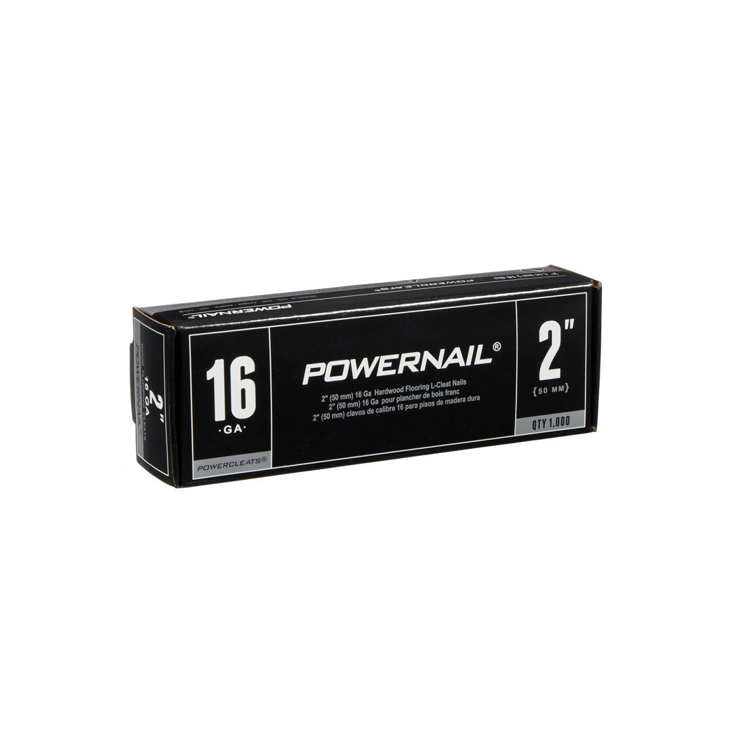 16 Ga 2" Powercleats Powernail at Woodwudy Wholesale Flooring