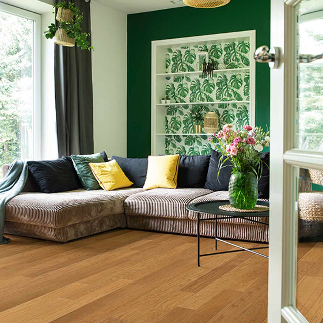 Johnson Hardwood Green Mountain 4.25" Width Oak Solid Hardwood (SAMPLE