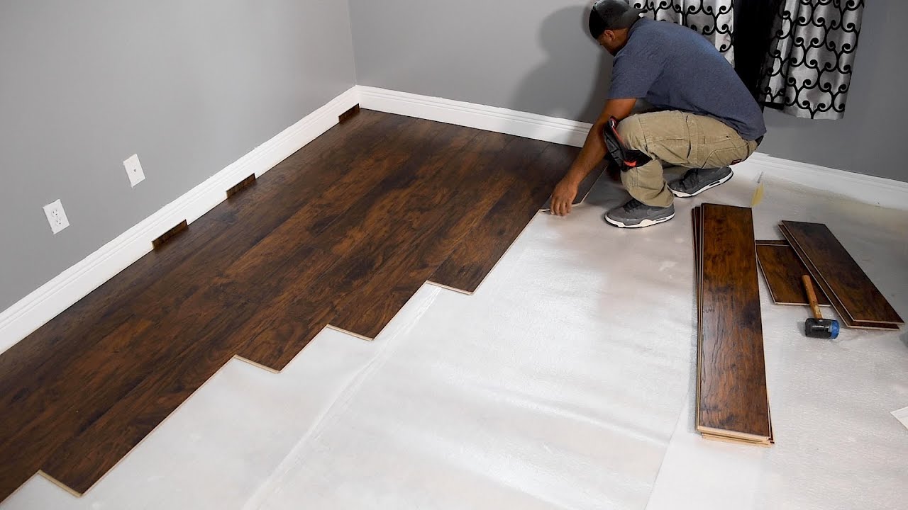 How to Install Laminate Flooring // Woodwudy™