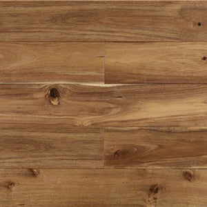 Terra Floors Golden Essence Natural Solid Acacia 5" Solid Prefinished Hardwood Flooring