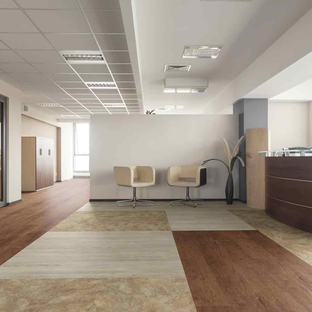 Adore Glue Down Luxury Vinyl Plank Naturelle Plus Annex NAT-904 room