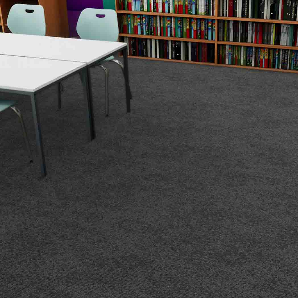 Aladdin Commercial Carpet Tile Gentle Waters 2B225 Snow Pack 559 room
