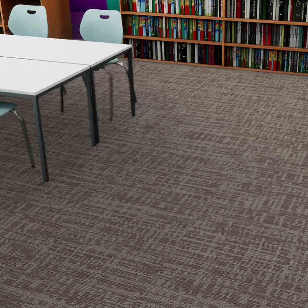 Aladdin Commercial Carpet Tile Grounded Earth 2B226 Albedo 334 room
