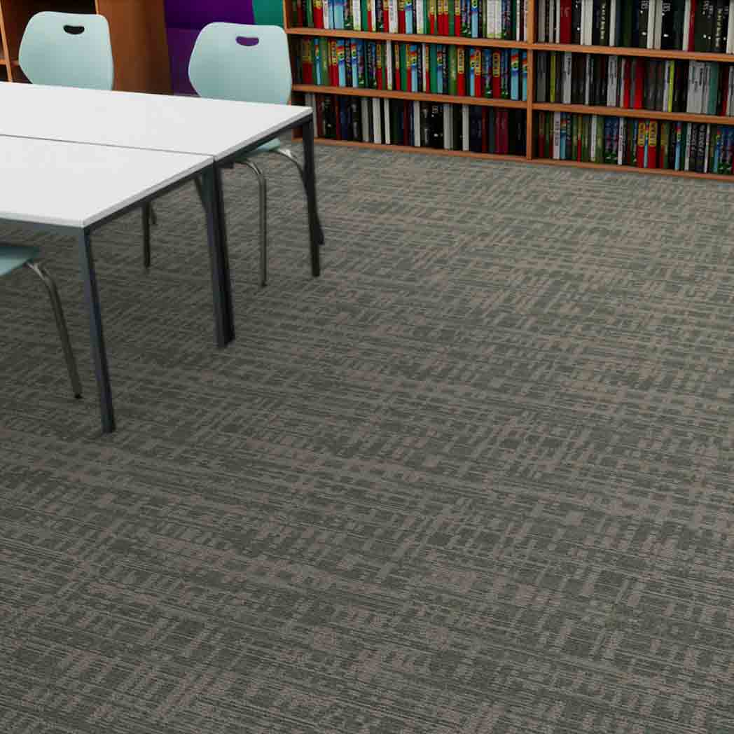 Aladdin Commercial Carpet Tile Grounded Earth 2B226 Dew Point 646 room