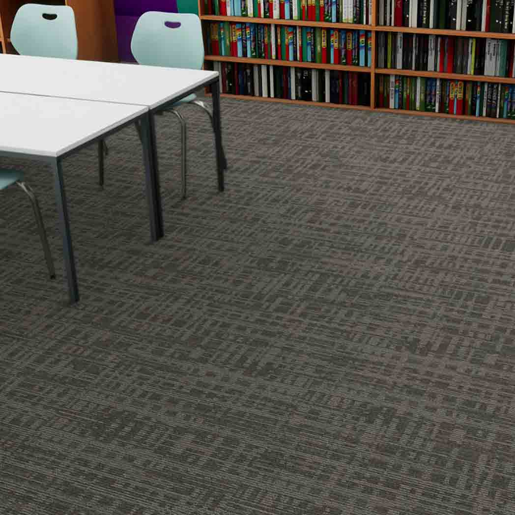 Aladdin Commercial Carpet Tile Grounded Earth 2B226 Tidal Drift 949 room