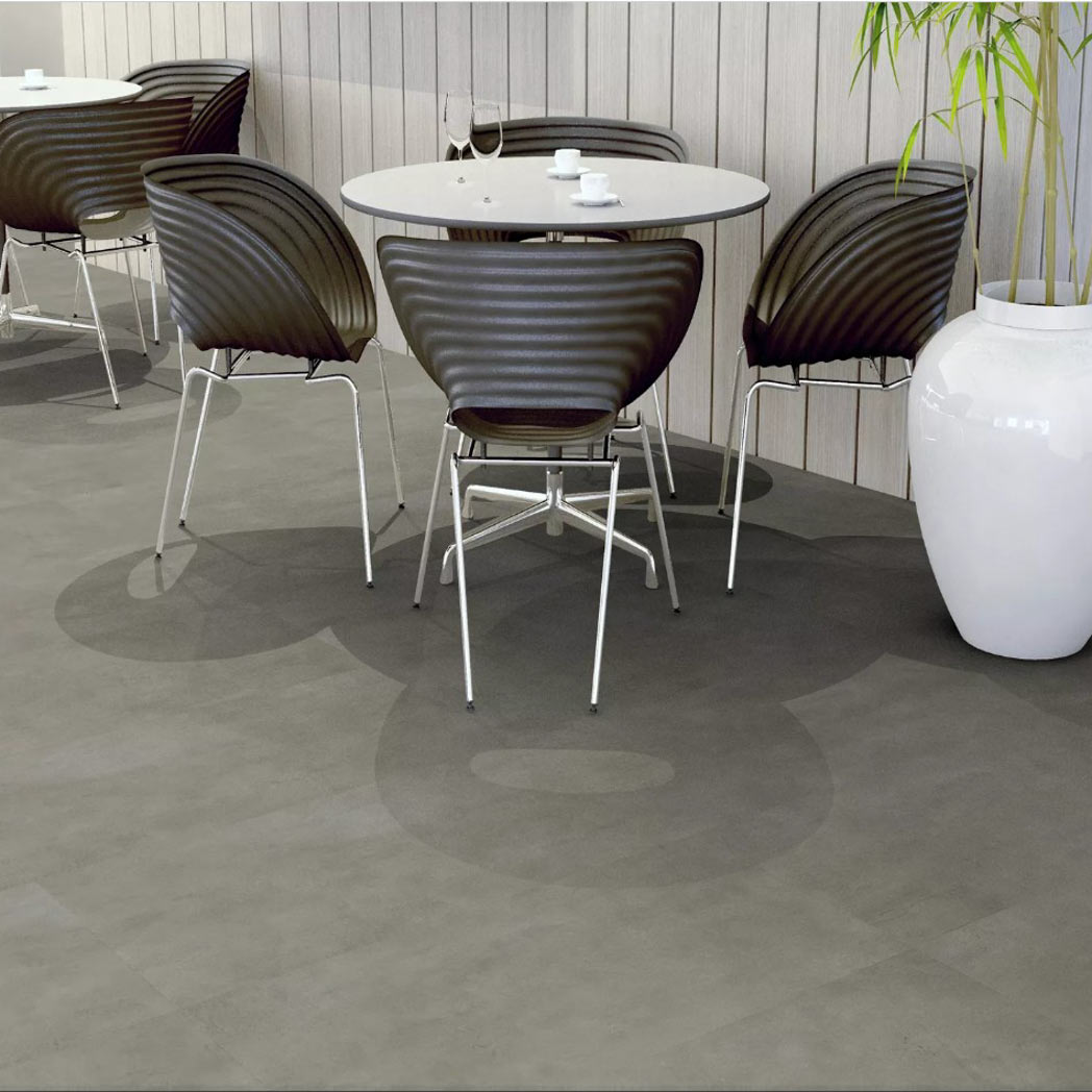 Aladdin Commercial Loose Lay LVT Bentwood Tile 5.0 AH131 River Stone 848 room