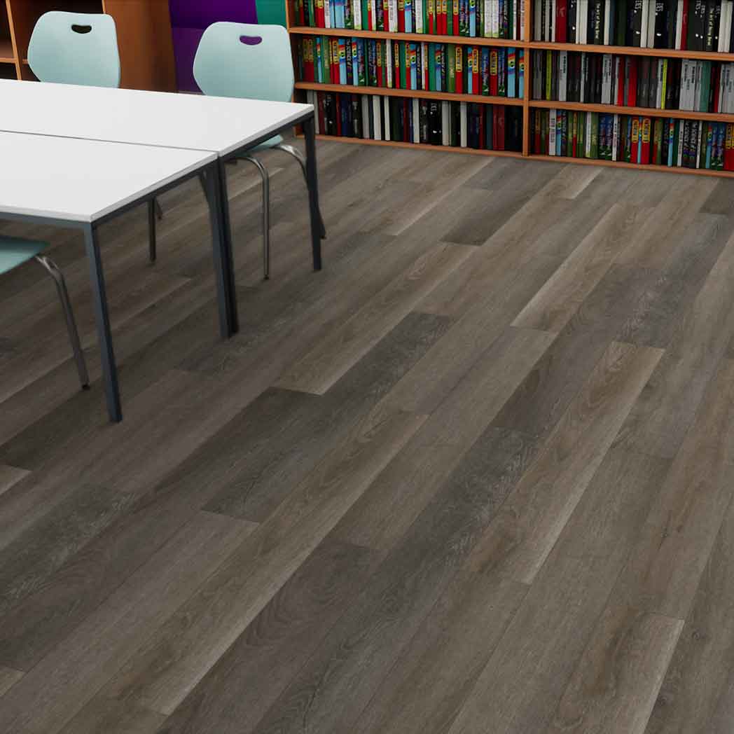 Alassin Commercial LVT To Tich Street AH085 Rustic Taupe 860 room