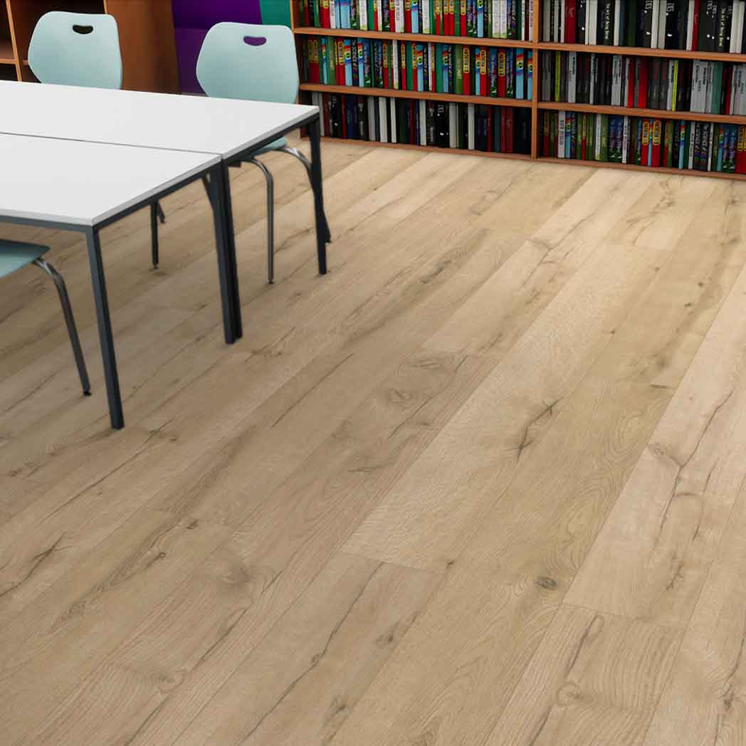 Alassin Commercial Laminate Dynamic Composition AH045 Coastal Oak 831 room