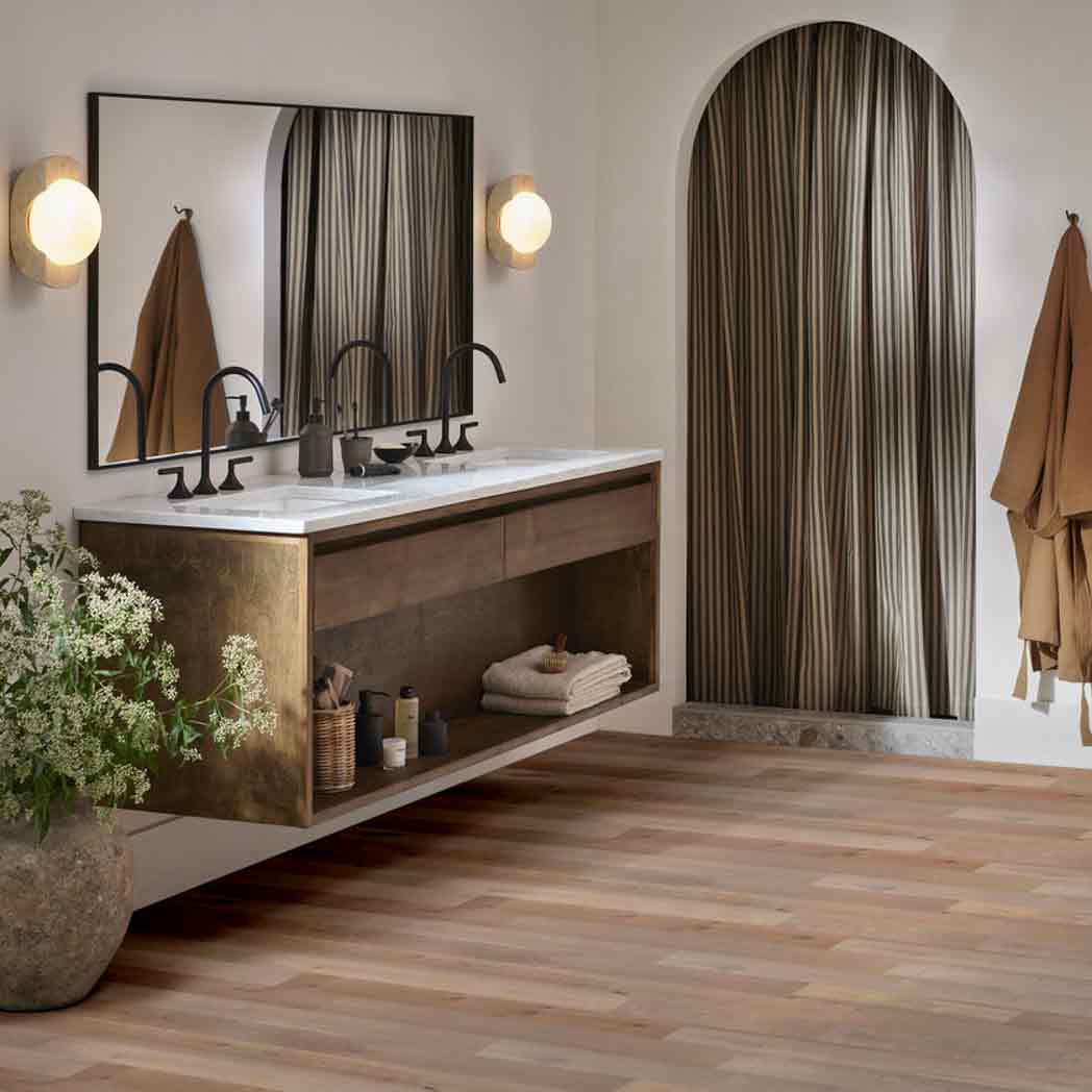 Anderson Hardwood White Oak Engineered Hardwood Metallics II AA848 Aged Silver 15040 room