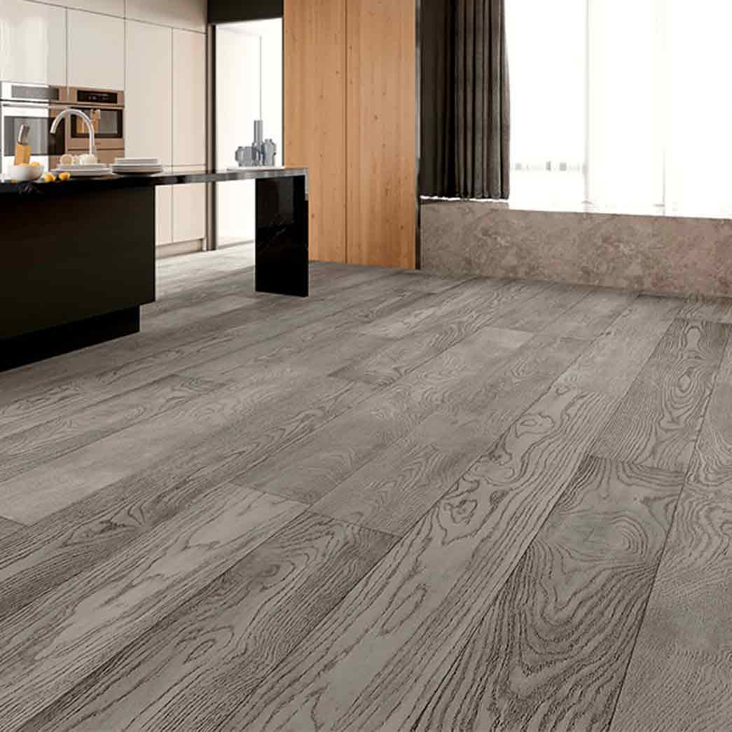 BHW Floors Engineered Hardwood SPC Core Harmony Brushed Cohen BAM55904 room