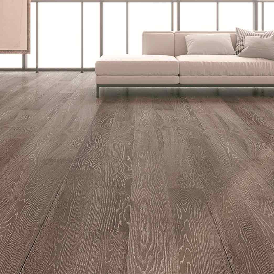 BHW Floors Engineered Hardwood SPC Core Harmony Brushed Talin BAM55900 room