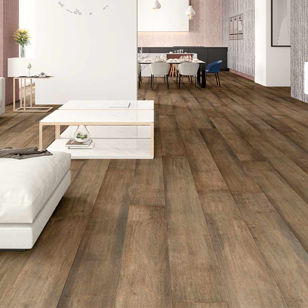 BHW Floors Engineered Hardwood SPC Core Harmony Scraped Rylee BAM55916 room
