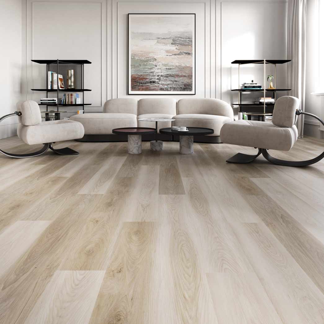 BHW Floors Glue Down Luxury Vinyl Plank River Daintree BAM71017 room