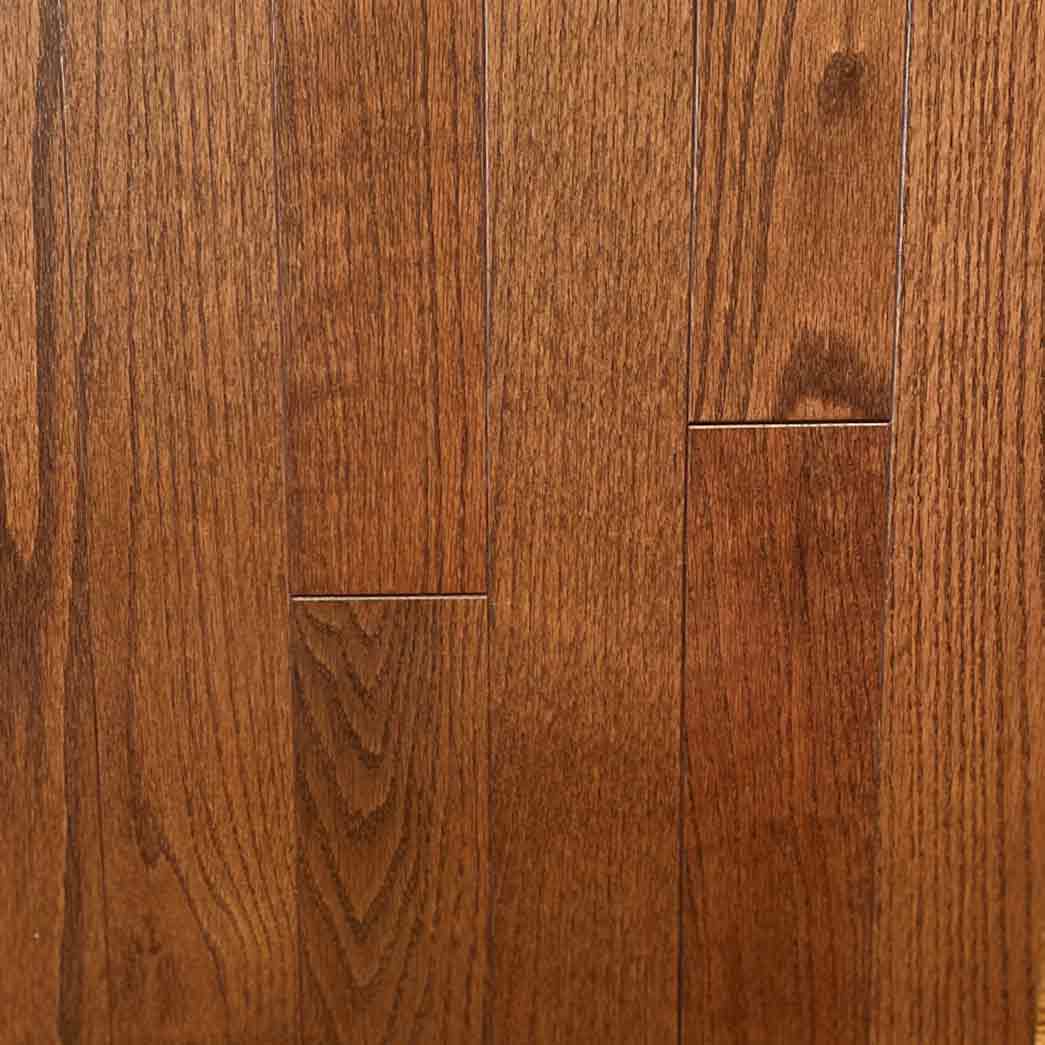 Beasley Flooring Tennessee Ridge Oak 2.25 Solid Hardwood Saddle