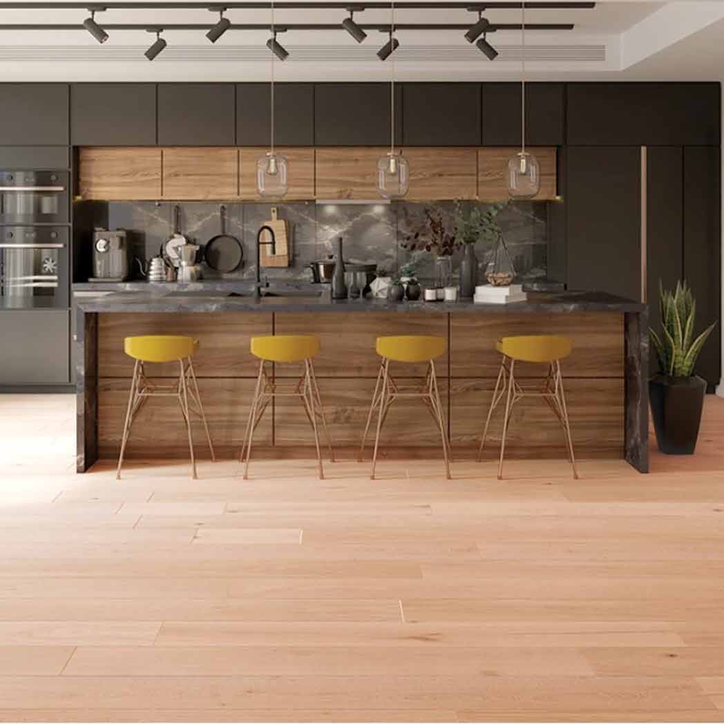 Bella Citta Flooring French White Oak Engineered Hardwood Antilles Aruba BELCANTILARUBA room