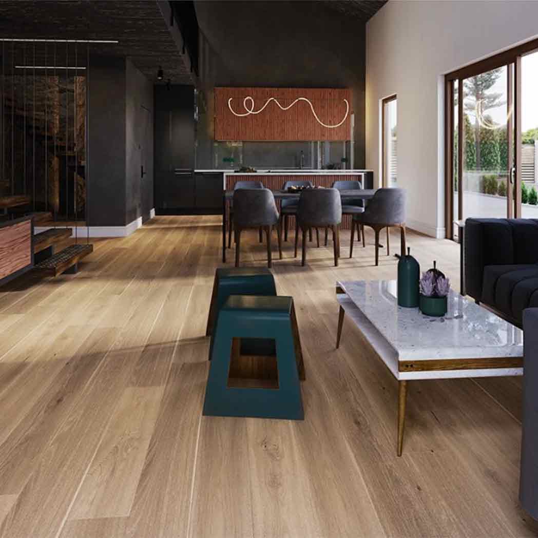 Bella Citta Flooring French White Oak Engineered Hardwood Galapagos Fernandina BELGALAPFERNDA room