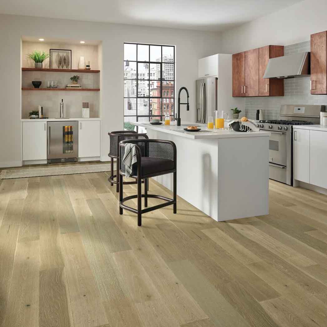 Bruce Engineered Hardwood Treescape Taupe BRTS55EK23W room
