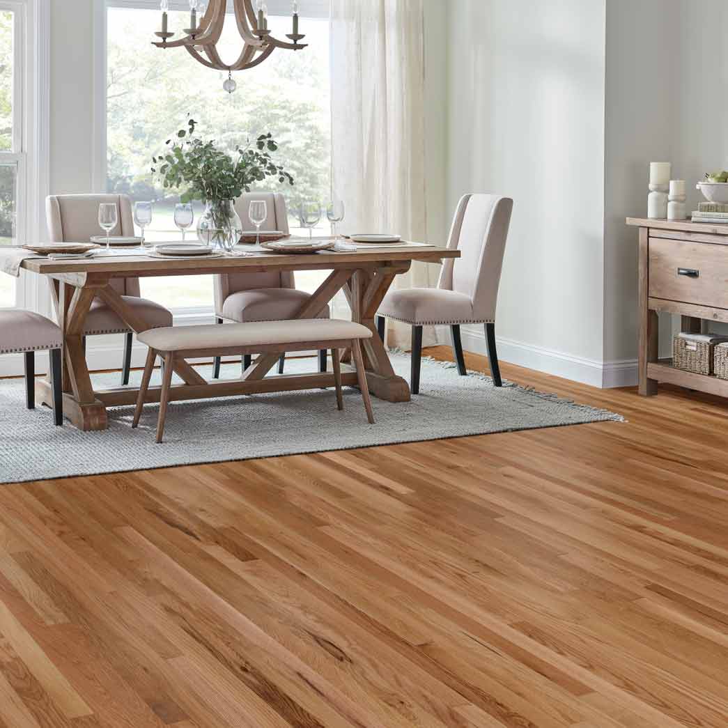 Bruce Solid Hardwood St.Vincent 3.25 White Oak Natural SK3SV401S room