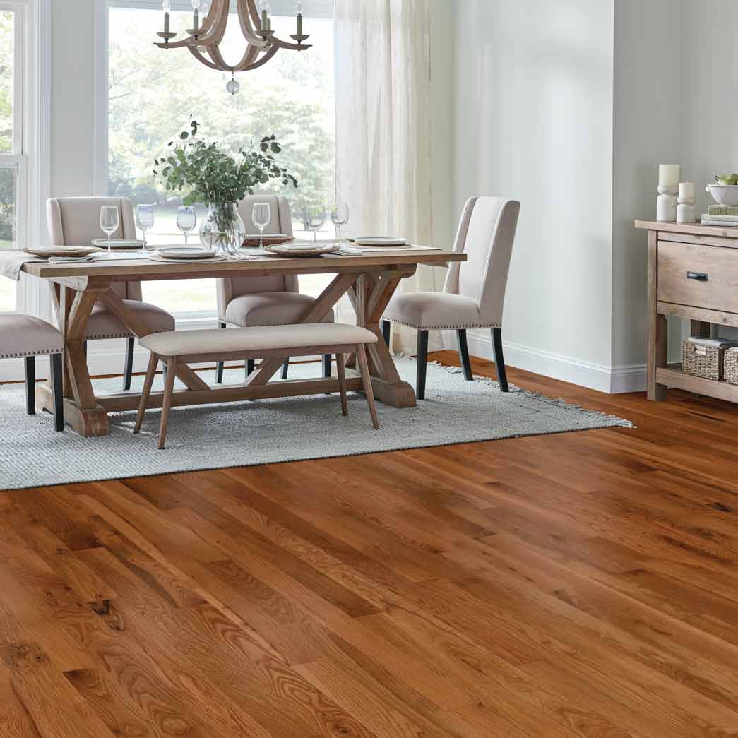 Bruce Solid Hardwood St.Vincent 2.25 Classic Brown SK2SV411S room