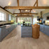 Cali Floors Engineered Hardwood Barrel Collection Sonoma Salt Oak room