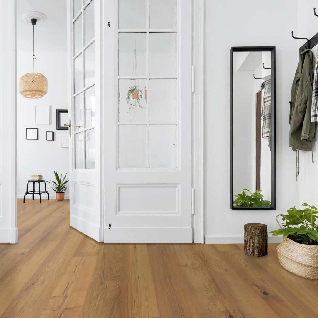 Cali Floors Engineered Hardwood Meritage Collection Sunlit Vine room