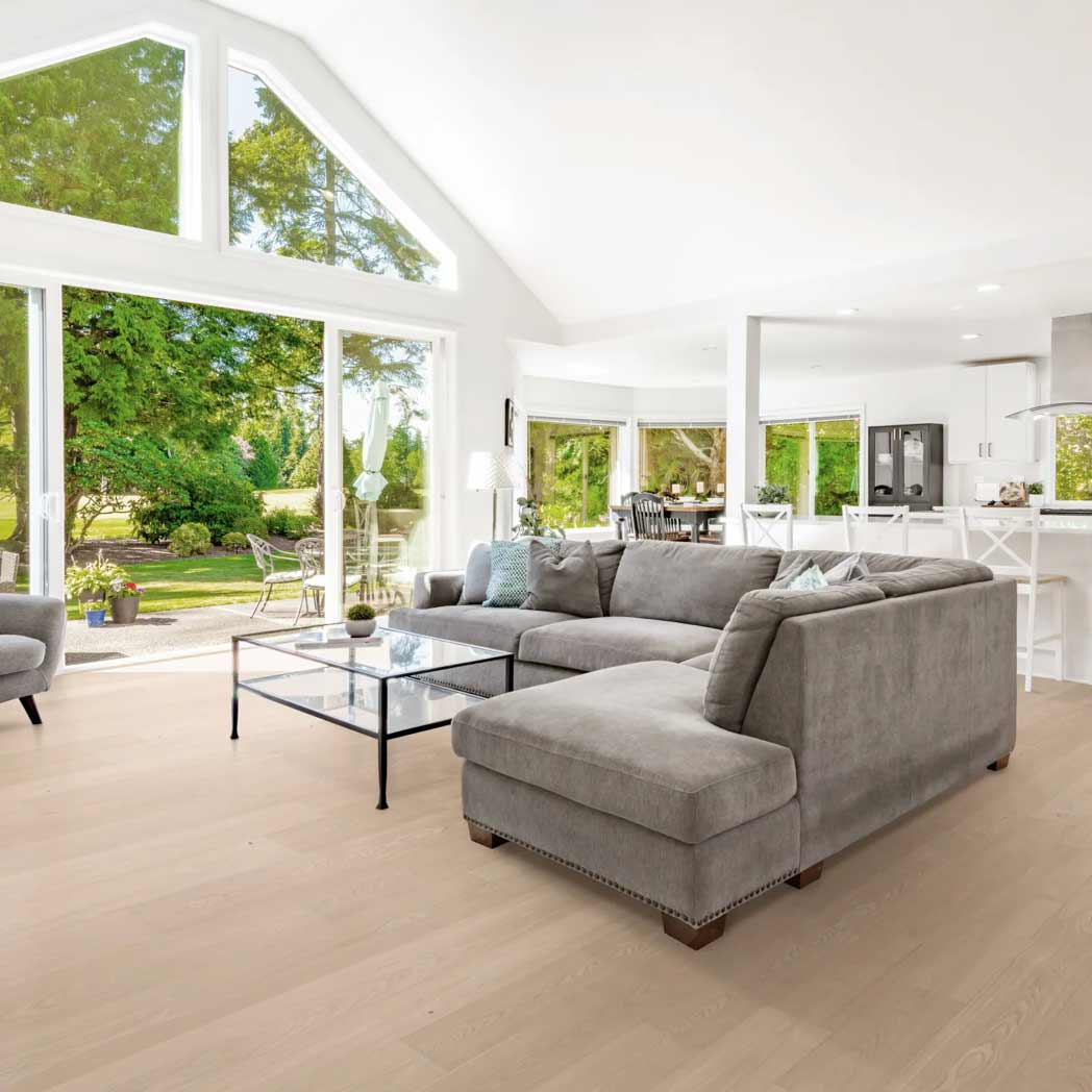 Cali Floors Engineered Hardwood Varietals Collection Clarified Ash room