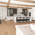 Cali Floors Engineered Hardwood Varietals Collection Refined Ash room