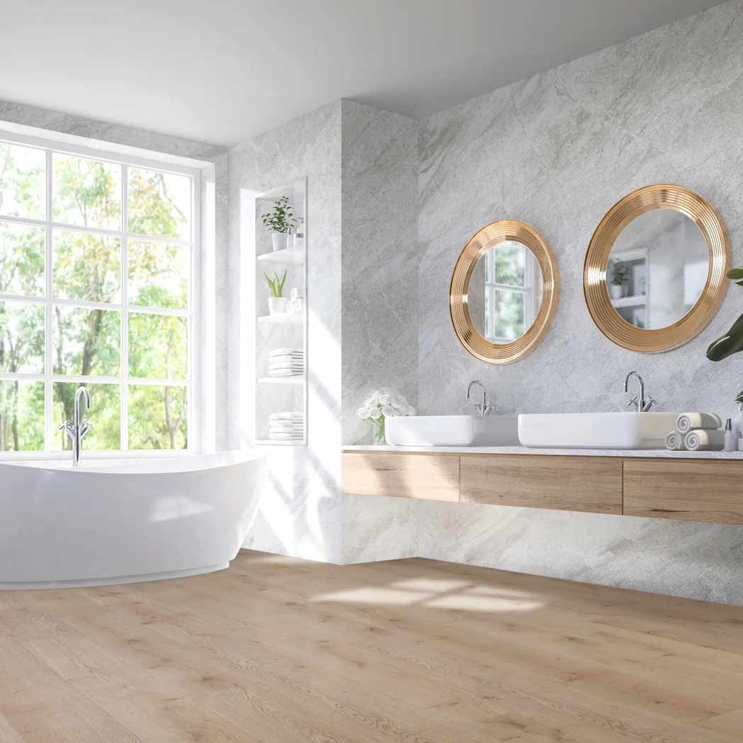 Cali Floors Laminate Mavericks Collection Pillar Point room