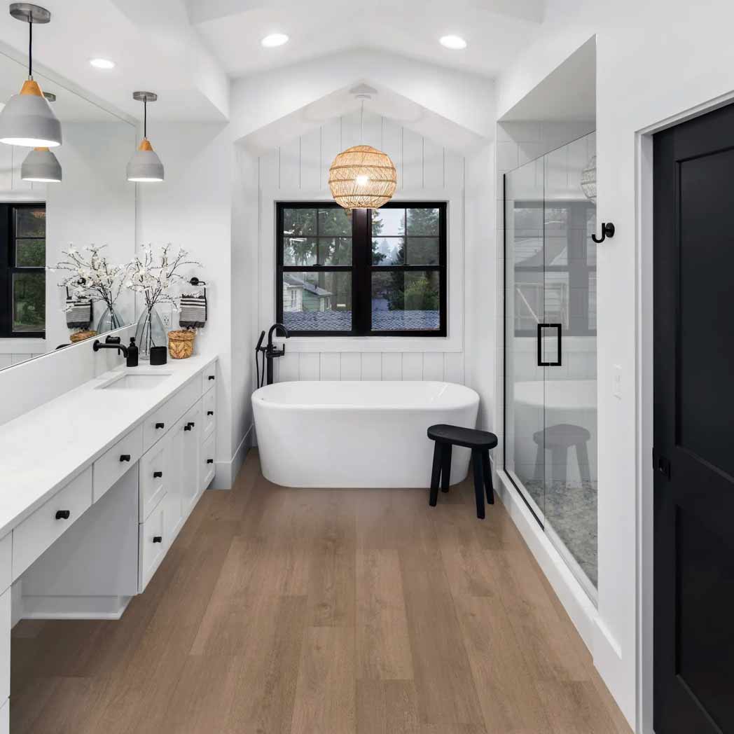 Cali Floors Laminate Pacifica Collection Estuary Oak room
