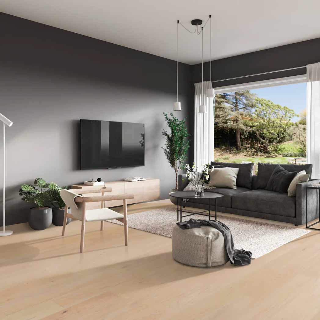 Cali Floors Laminate Pacifica Collection Southern Salt room