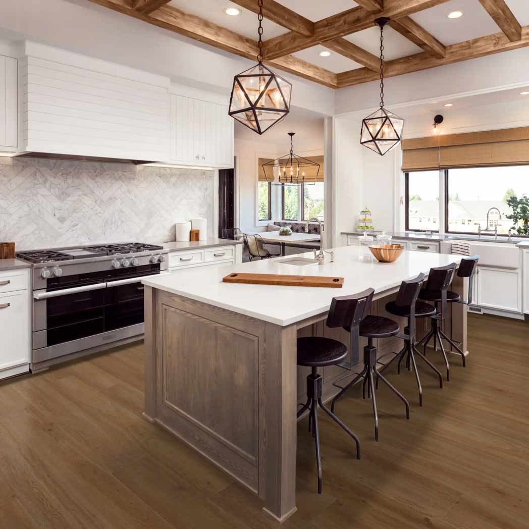 Cali Floors SPC LVP Longboards Icons Collection Hang Ten Honey room