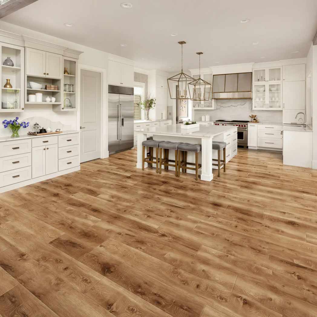 Cali Floors SPC LVP Longboards Icons Collection Knotted Nook room