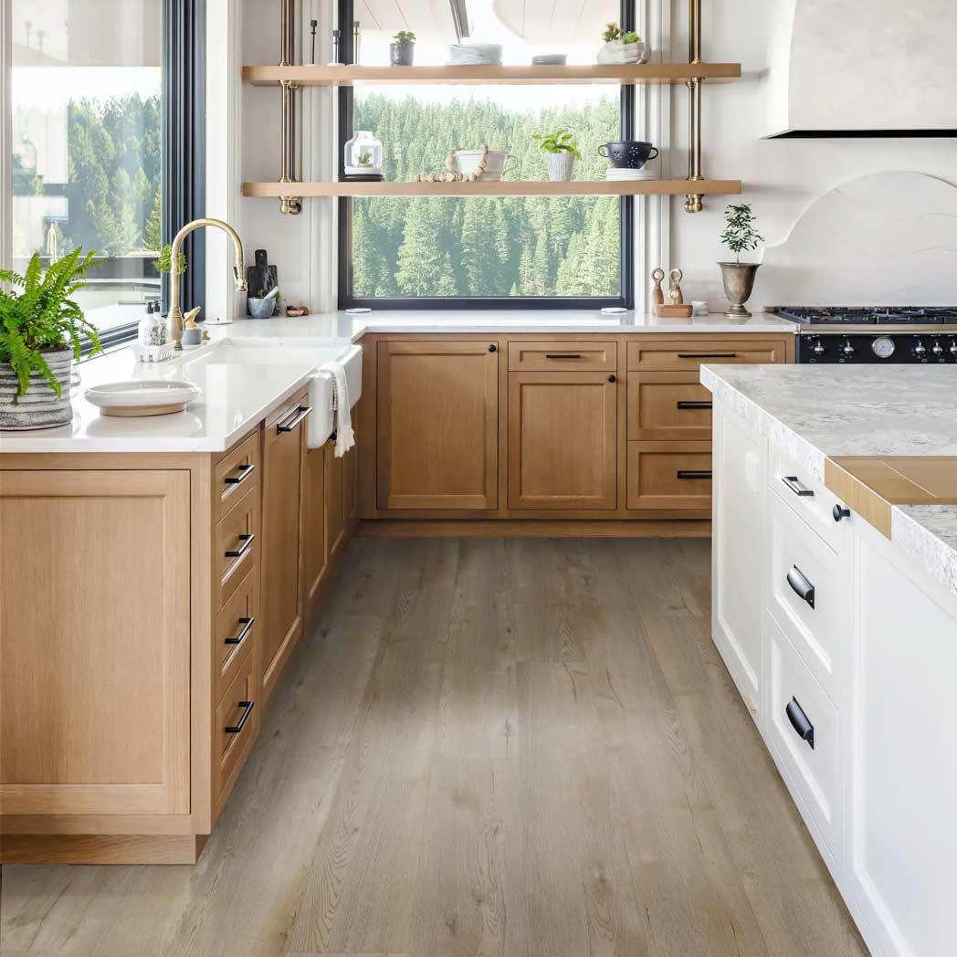 Cali Floors WPC LVP Laguna Skimboard Shore room