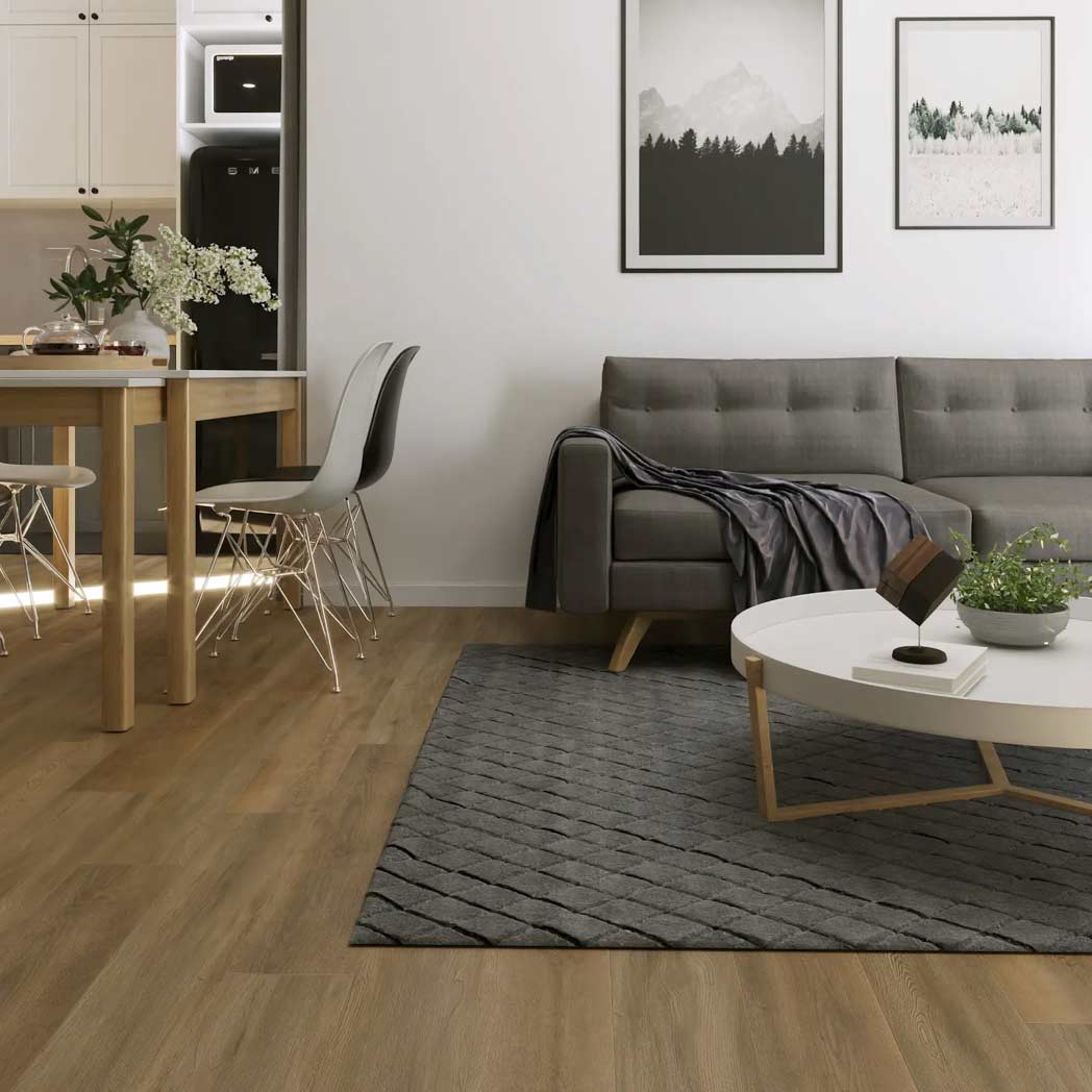 Cali Floors WPC LVP Legends Outrigger Oak room