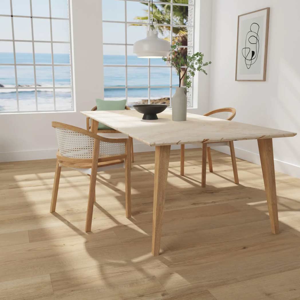 Cali Floors WPC LVP Legends Oyster Isle room