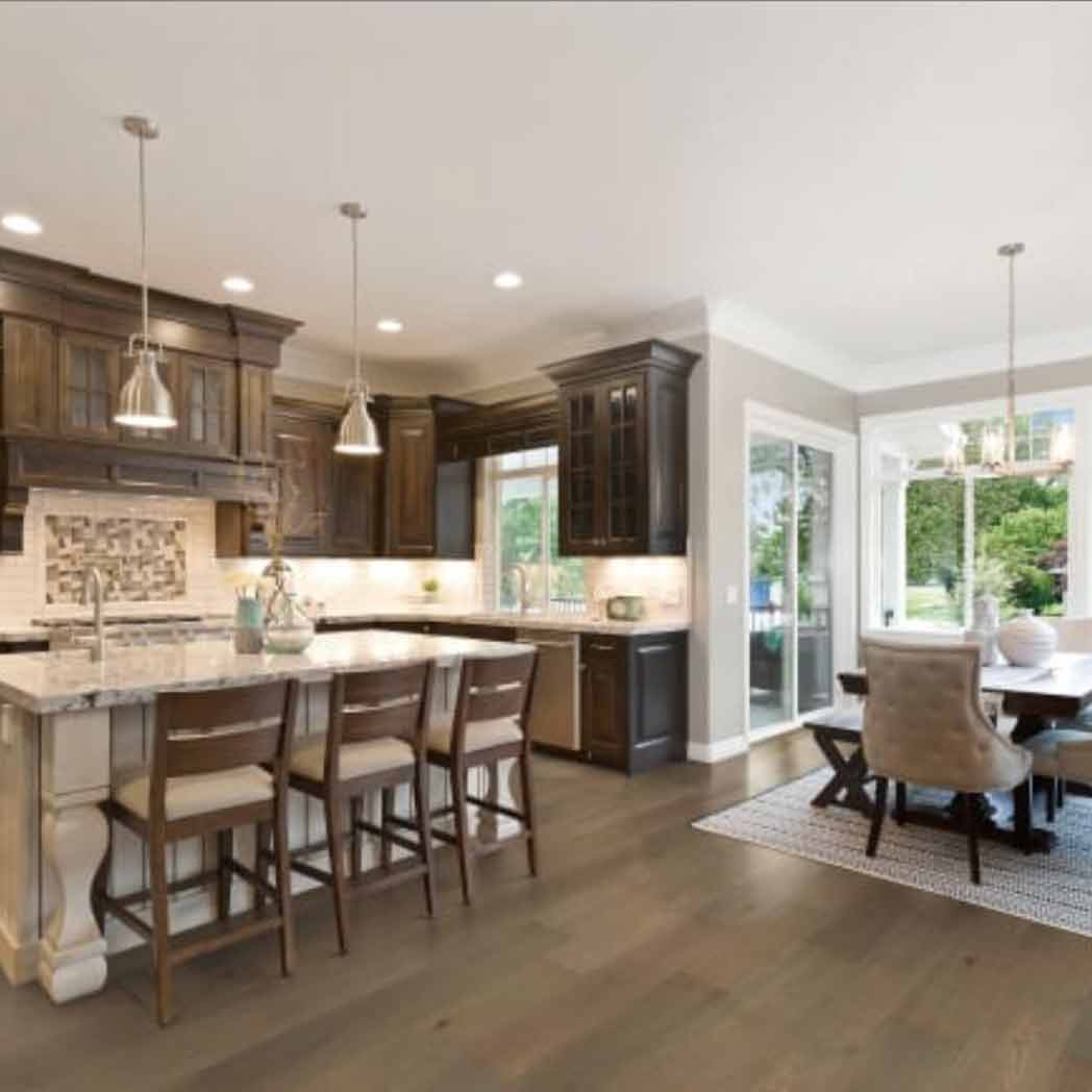 Chesapeake Engineered Hardwood Southern Charm Sweet Tea CHEFTOAK95BBST2 room