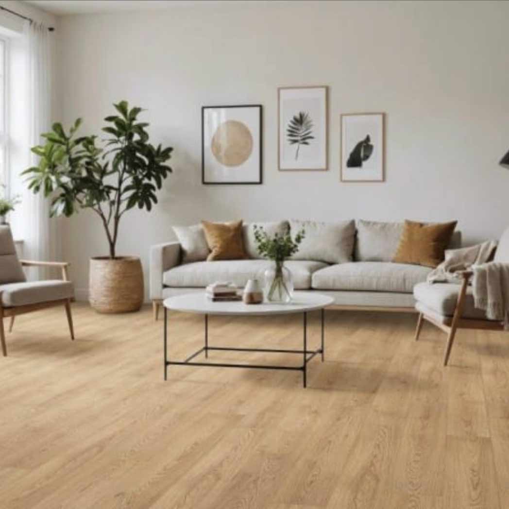 Chesapeake Laminate All American Premium Light Almond CHMNEUP16 room