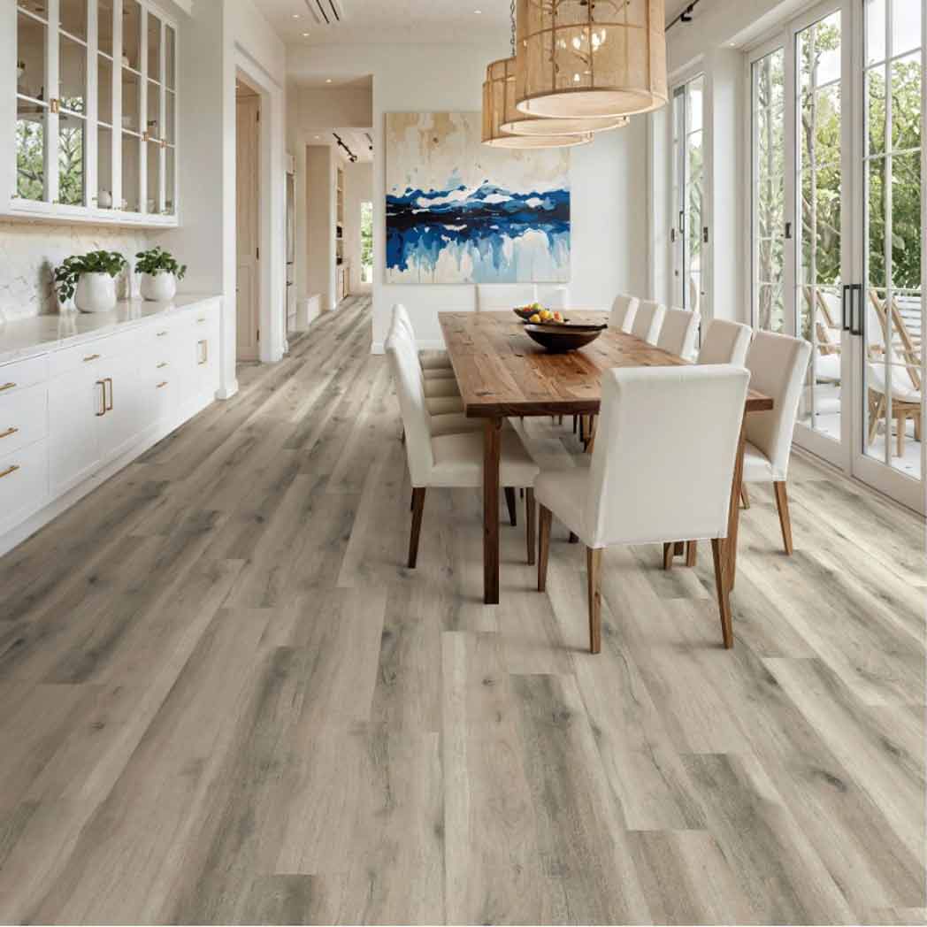 Choice Flooring WPC LVP Bar Harbor Shoreline Hickory CVP109BH04 room