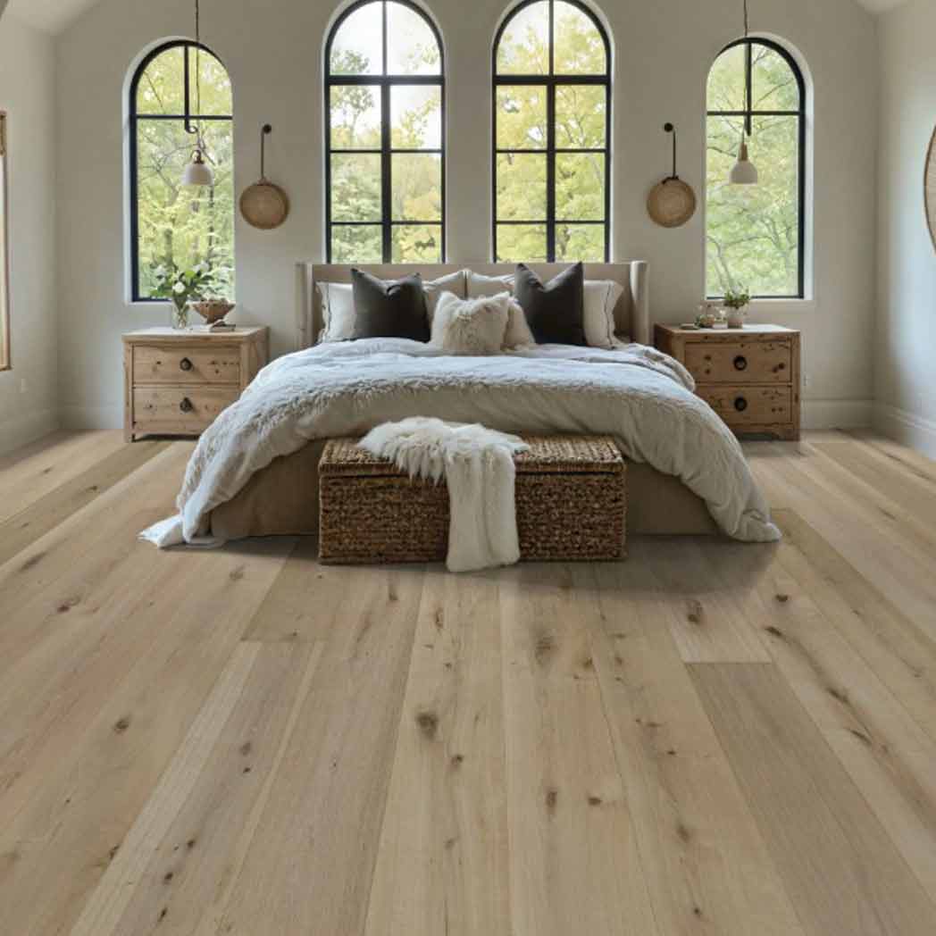 Choice Hardwoods Engineered Grand Horizon Ivory Oak CH704GH02 room