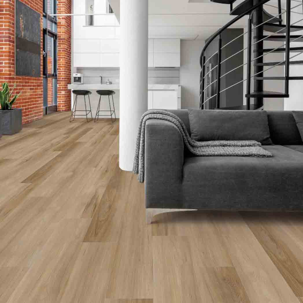 Choice Vinyl Glue Down LVP Urban Loft Metro Maple CLV501B03 room