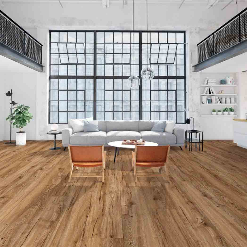 Choice Vinyl Glue Down LVP Urban Loft Timber Beam CLV501B07 room