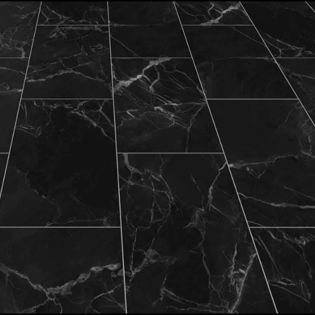 Choice Vinyl LVT Stone Reflections Marquina Noir CVT107L08