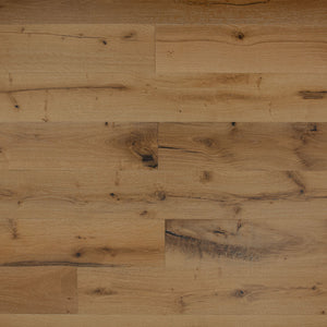 Terra Floors Skyline Jupiter Island 9/16" European White Oak 7.5" Wirebrushed Hardwood Flooring