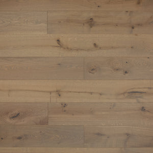 Terra Floors Skyline Ocean Way 9/16" European White Oak 7.5" Wirebrushed Hardwood Flooring