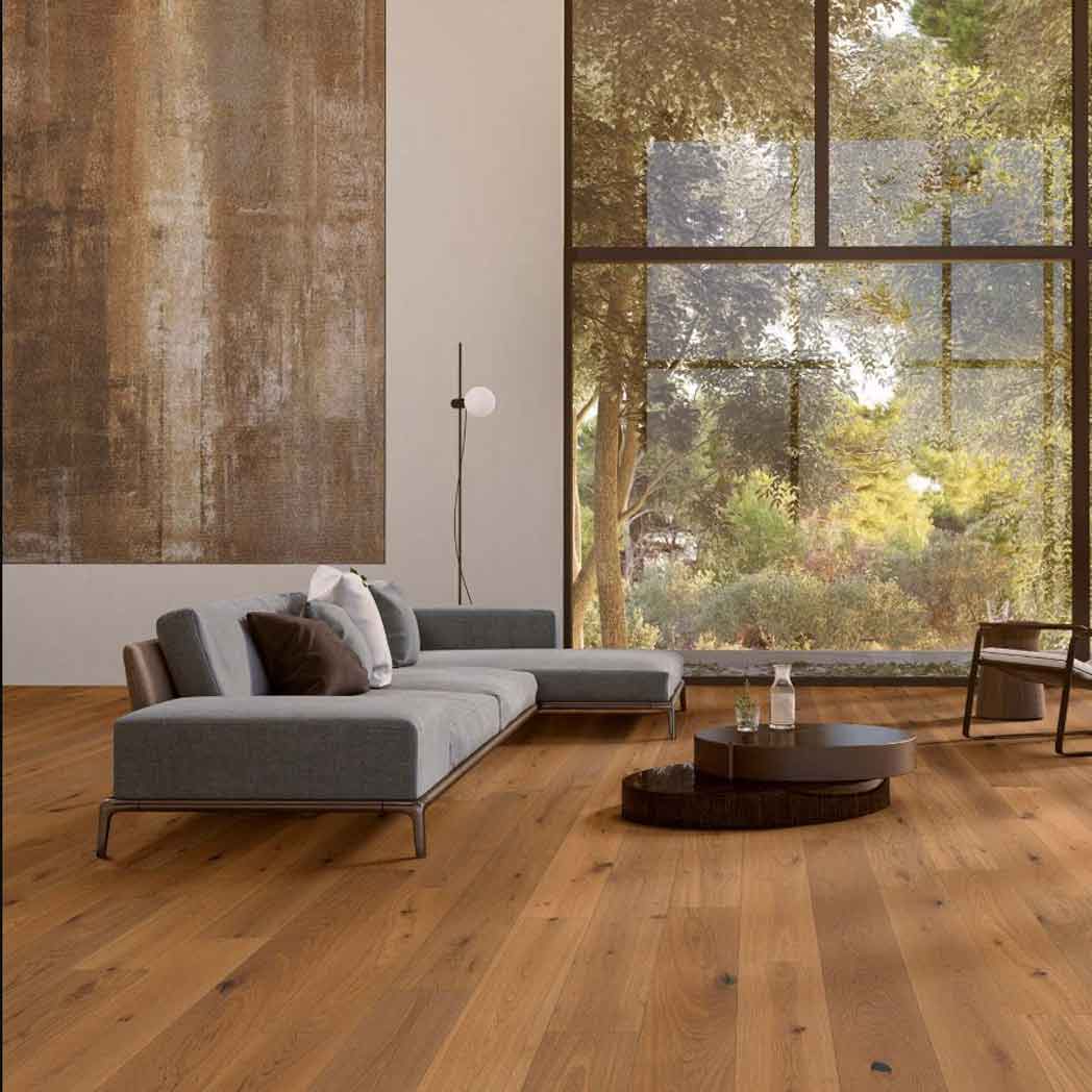 Happy Feet Engineered Hardwood Turnberry Oak Cinnamon WD2018 room