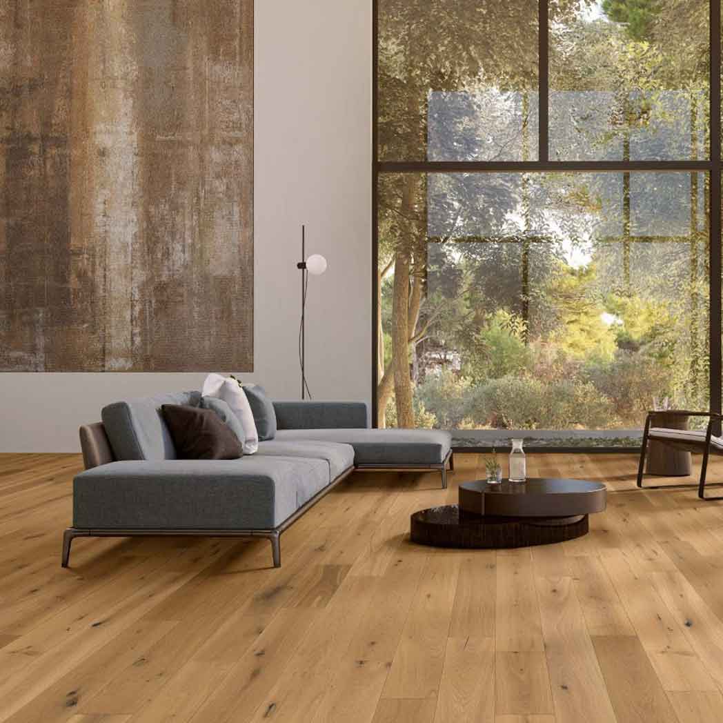 Happy Feet Engineered Hardwood Turnberry Oak Natural Oak WD2011 room