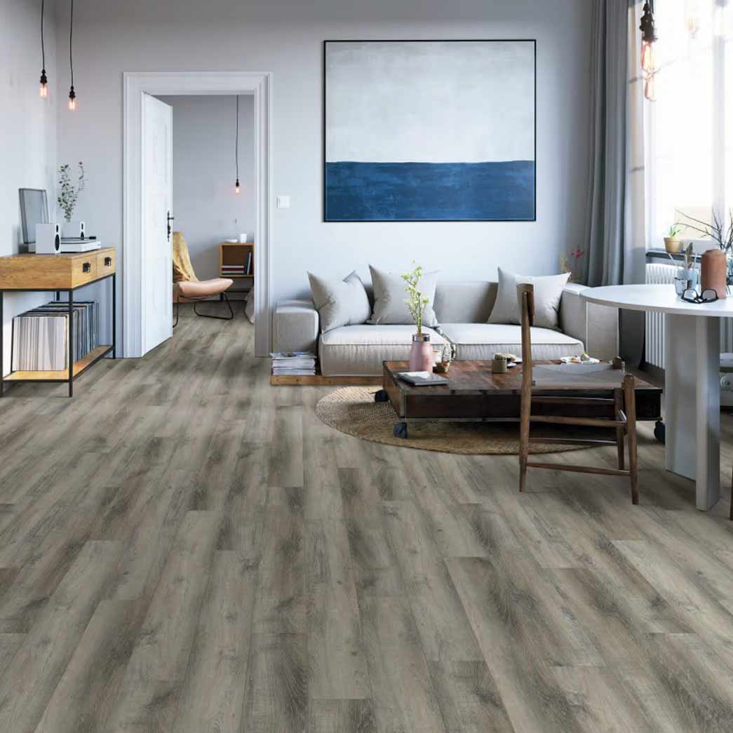 Happy Feet Glue Down LVP All Star II Ashwood HF260 room