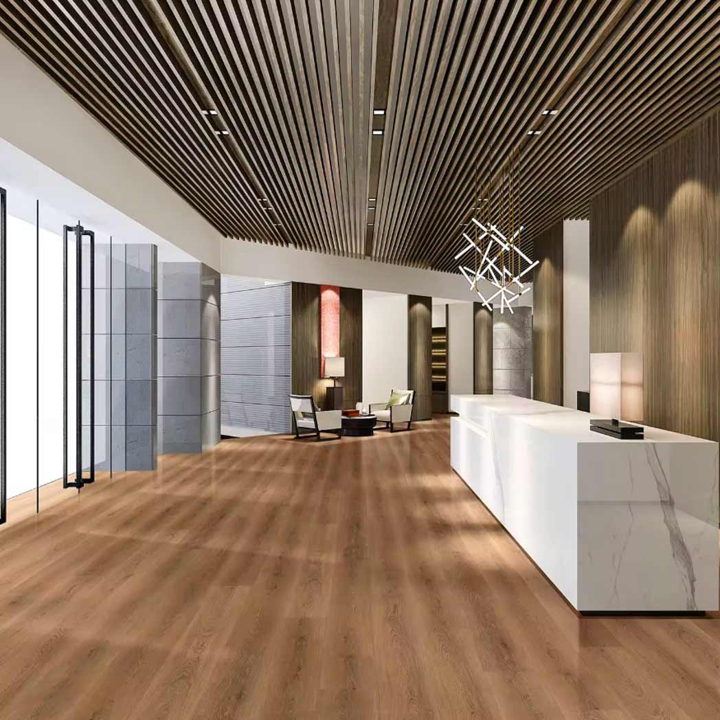 Happy Feet Glue Down LVP Dynamic Fit Ocean City HF1502 room