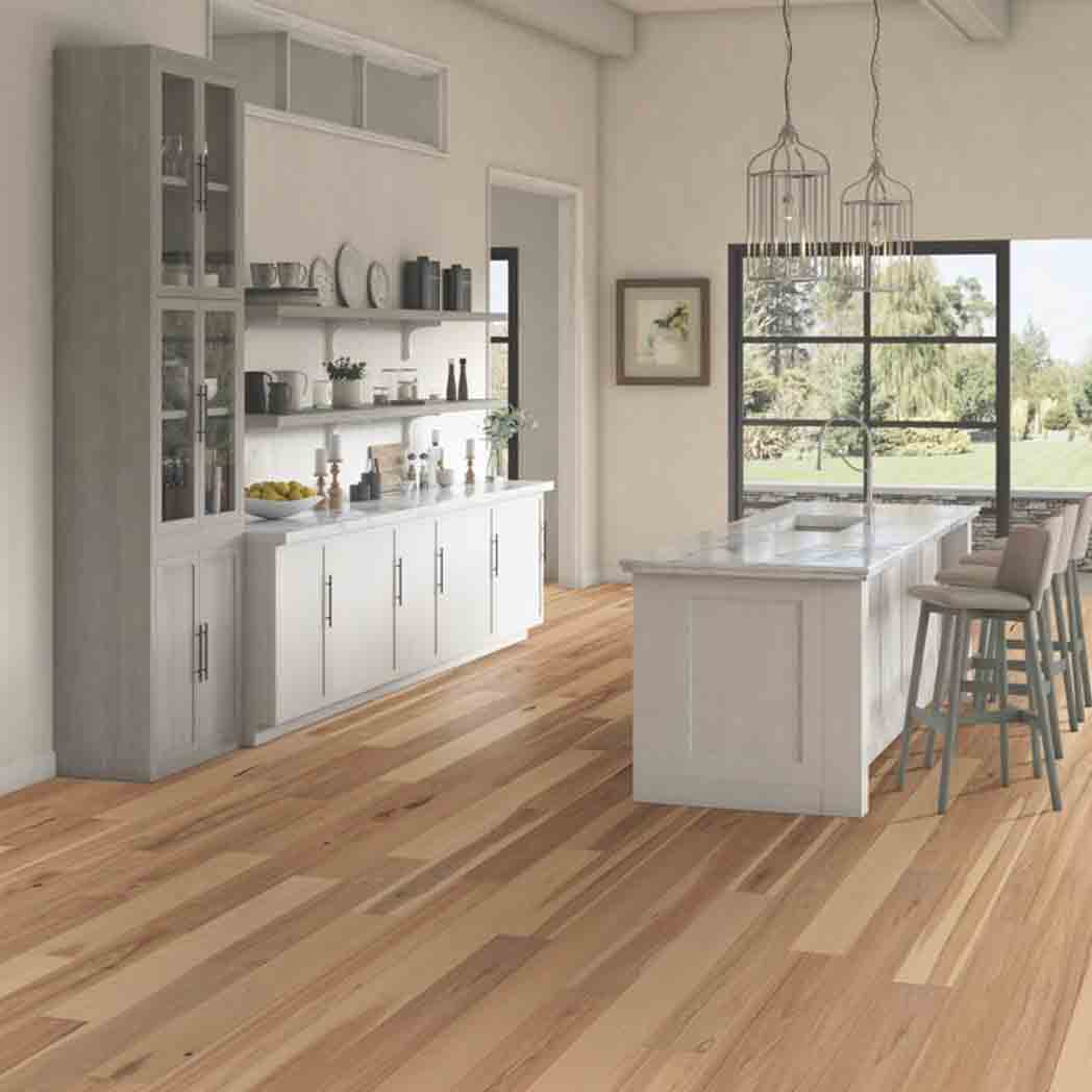 Hartco Engineered Hardwood Coastal Highway Hickory Beach View ESB7-H51W room