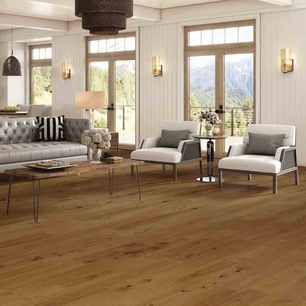 Hartco Engineered Hardwood Coastal Highway Hickory Natural ESB7-H21W room